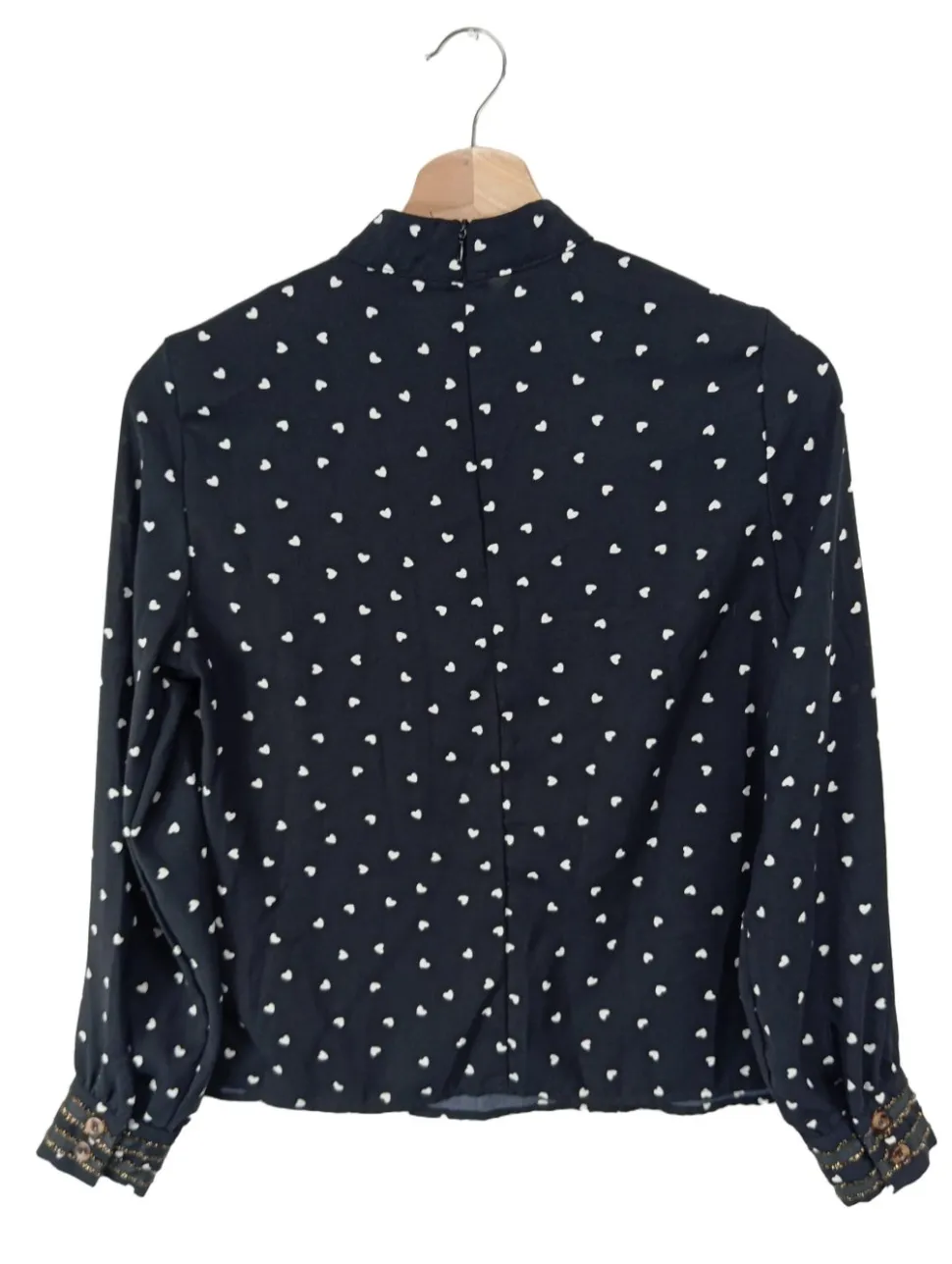 Langarm-Bluse Größe 34