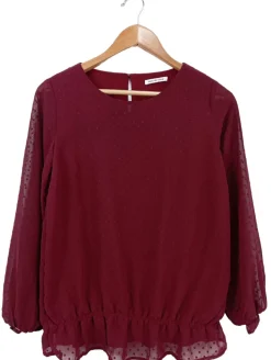 Langarm-Bluse Größe 34