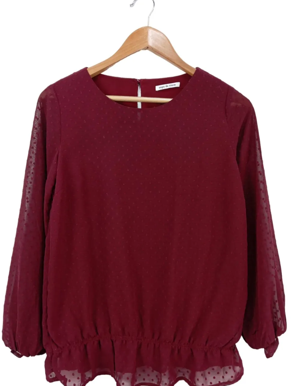 Langarm-Bluse Größe 34