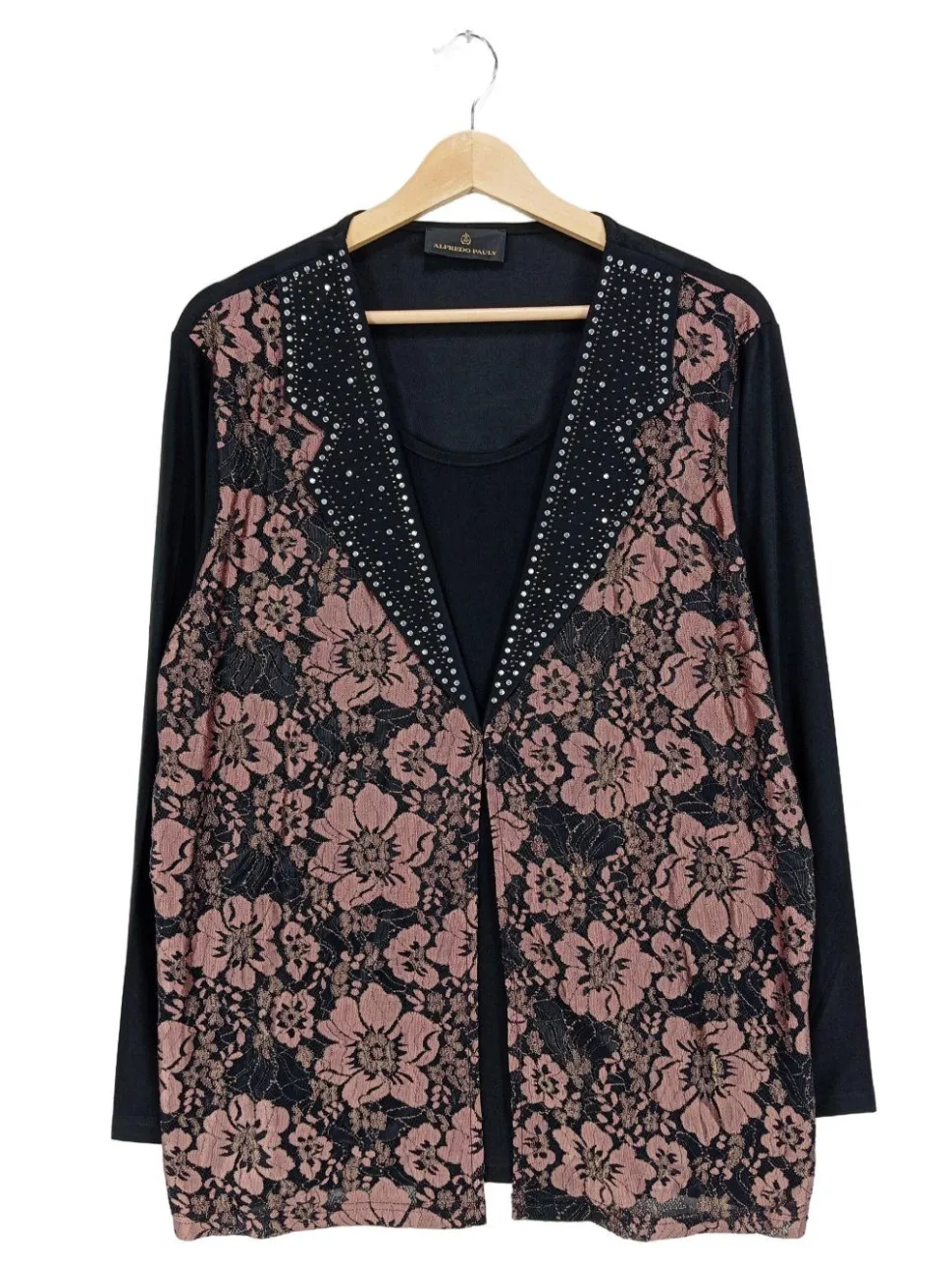 Langarm-Bluse Größe 48