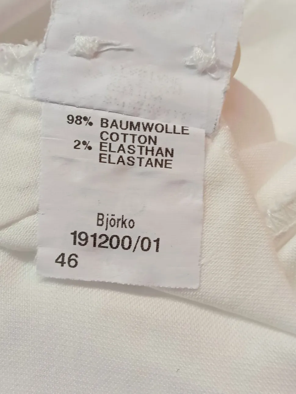 Langarmhemd Größe 46