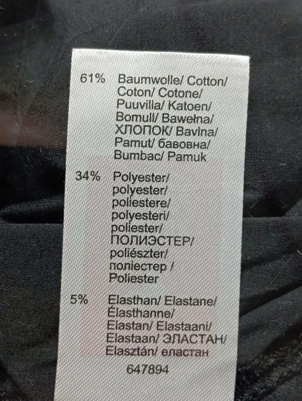 Langarmhemd Größe 52