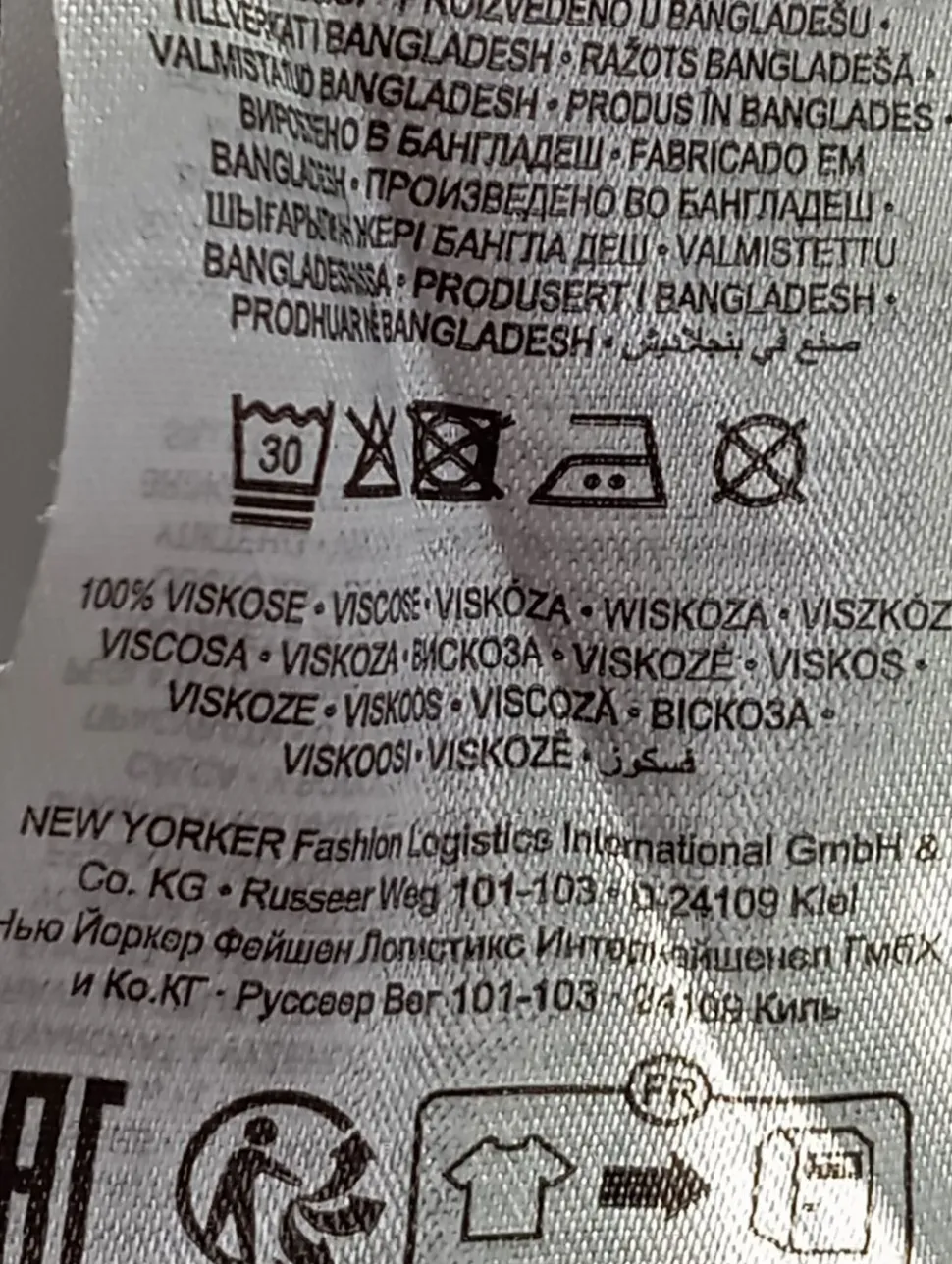 Langarmhemd Größe 38