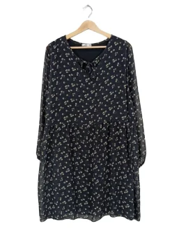 Langarmkleid Größe 52