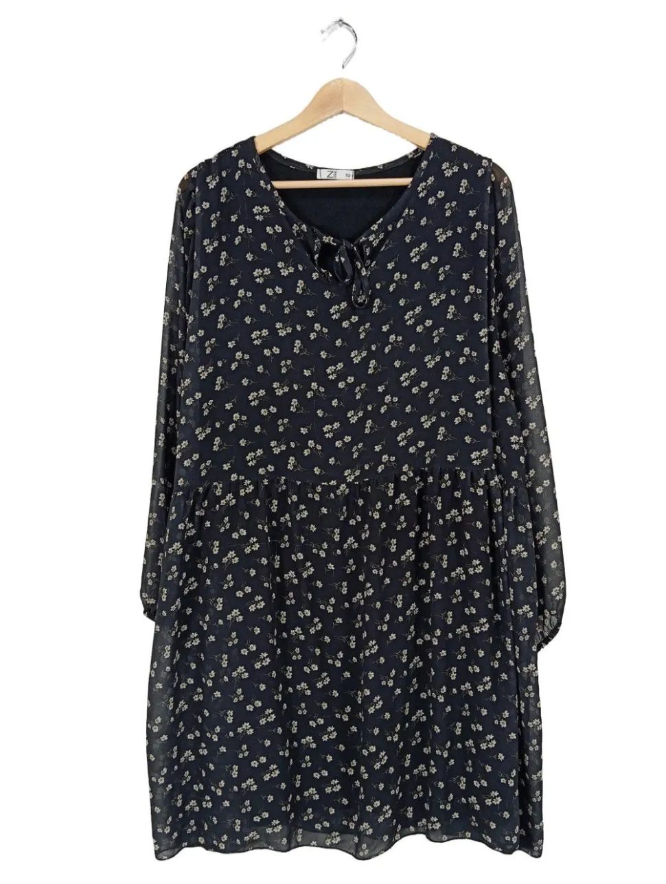 Langarmkleid Größe 52