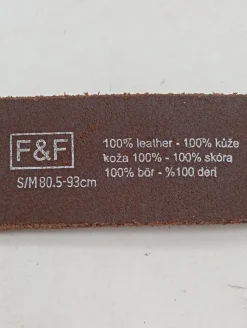 Ledergürtel Größe 80