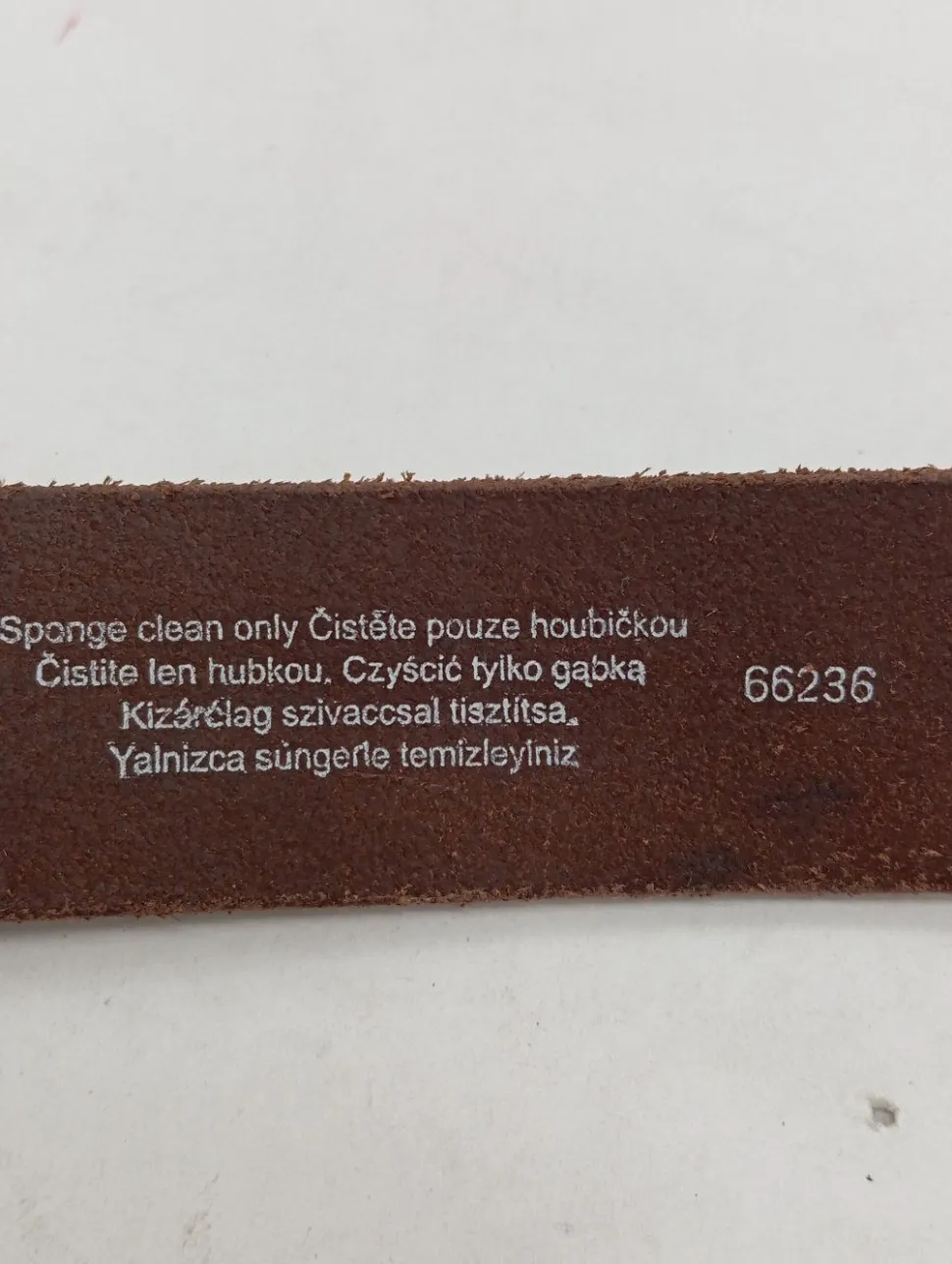 Ledergürtel Größe 80