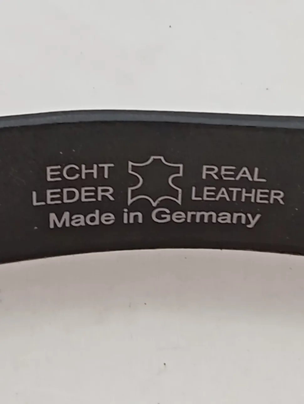 Ledergürtel Größe 80