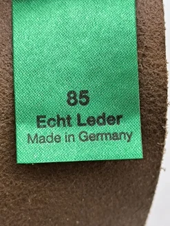 Ledergürtel Größe 85