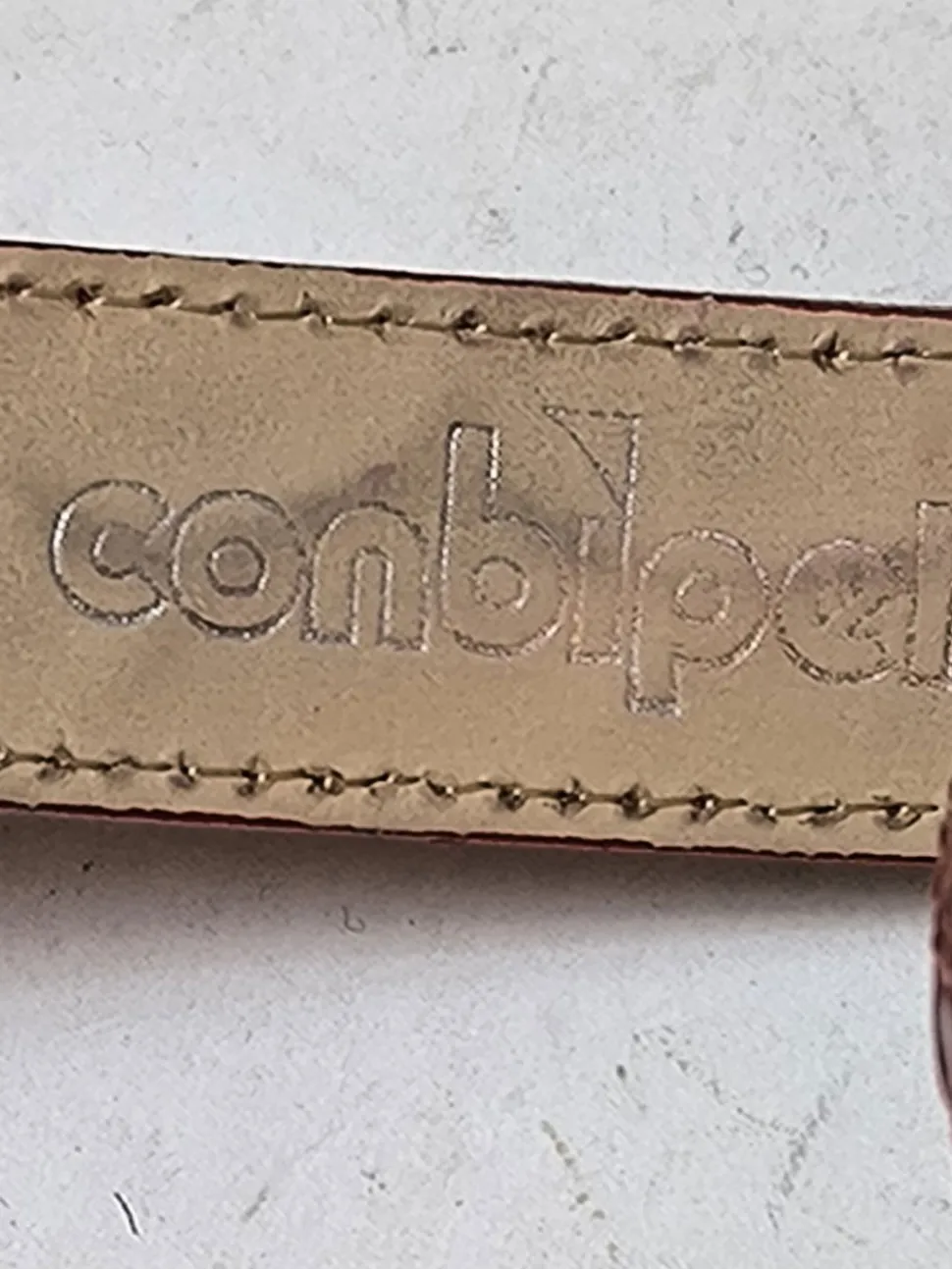 Ledergürtel Größe 90