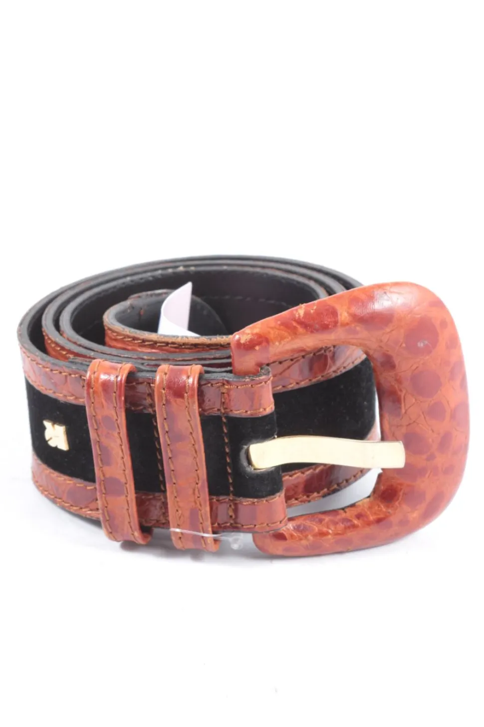 Lederimitatgürtel Größe 85