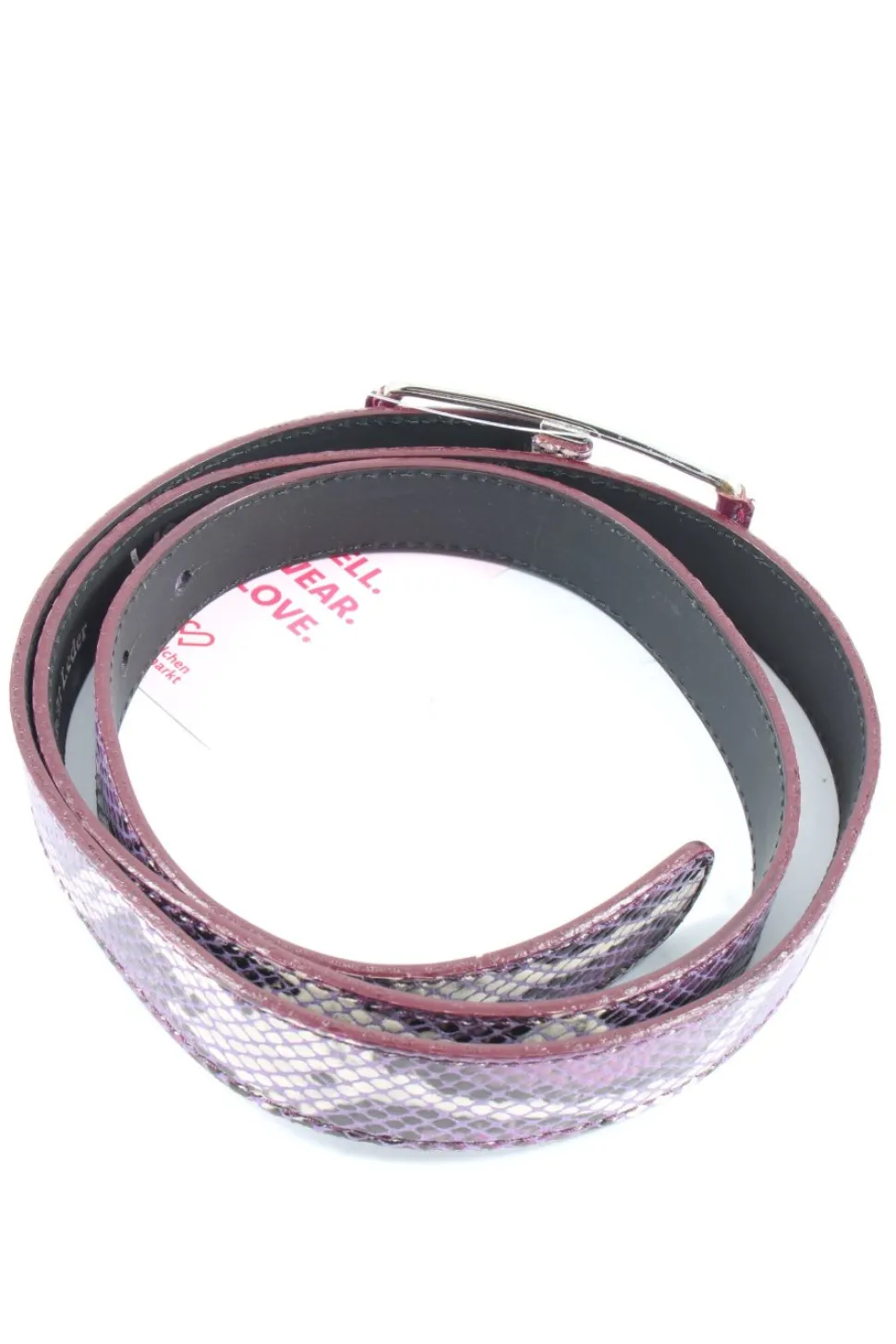 Lederimitatgürtel Größe 105