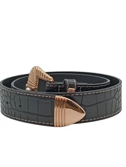 Lederimitatgürtel Größe 80