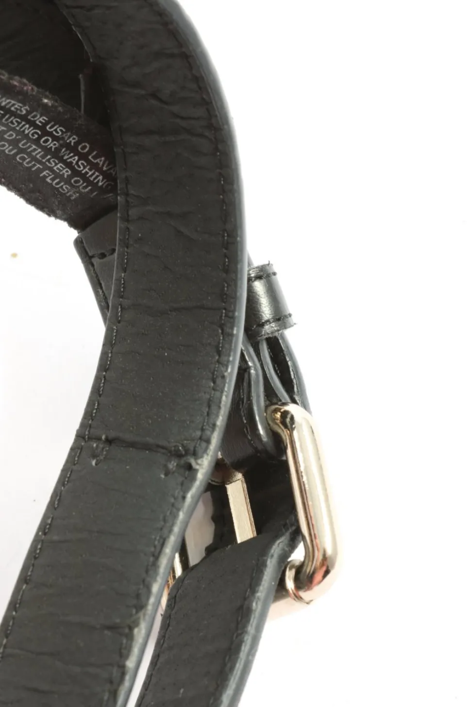 Lederimitatgürtel Größe 75