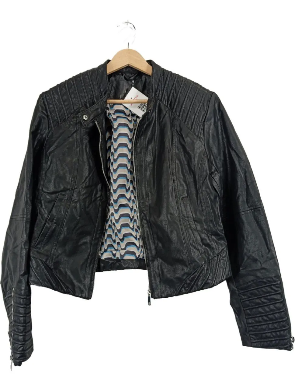 Lederjacke Größe 42