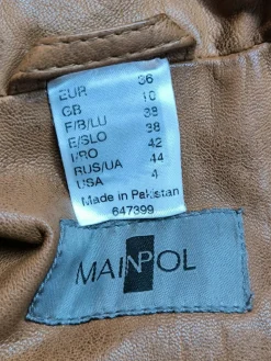 Ledermantel Größe 36