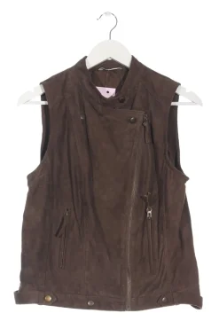 Lederweste Größe 38