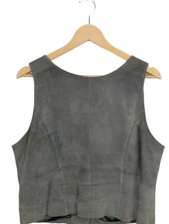 Lederweste Größe 42