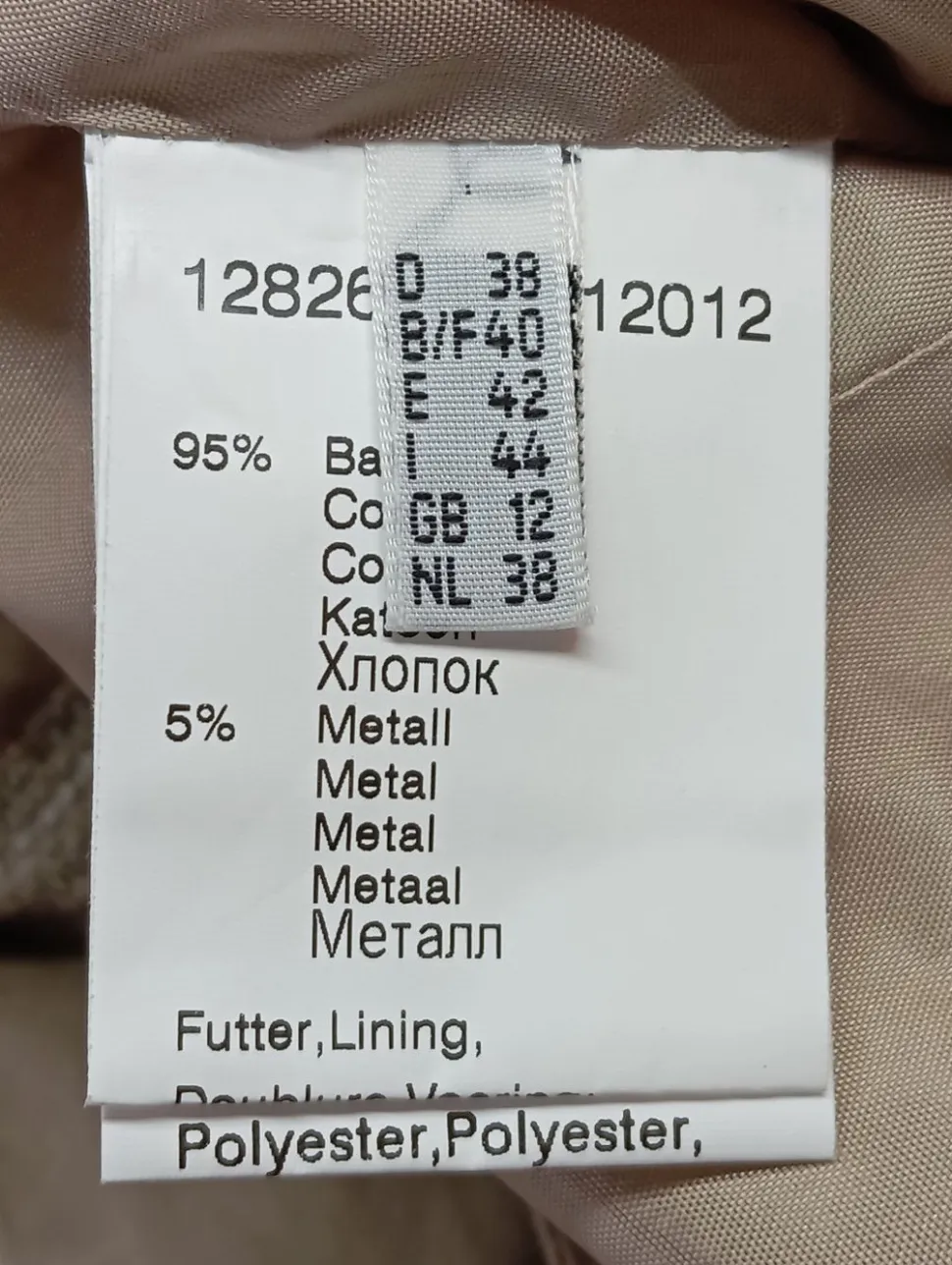 Long-Blazer Größe 38