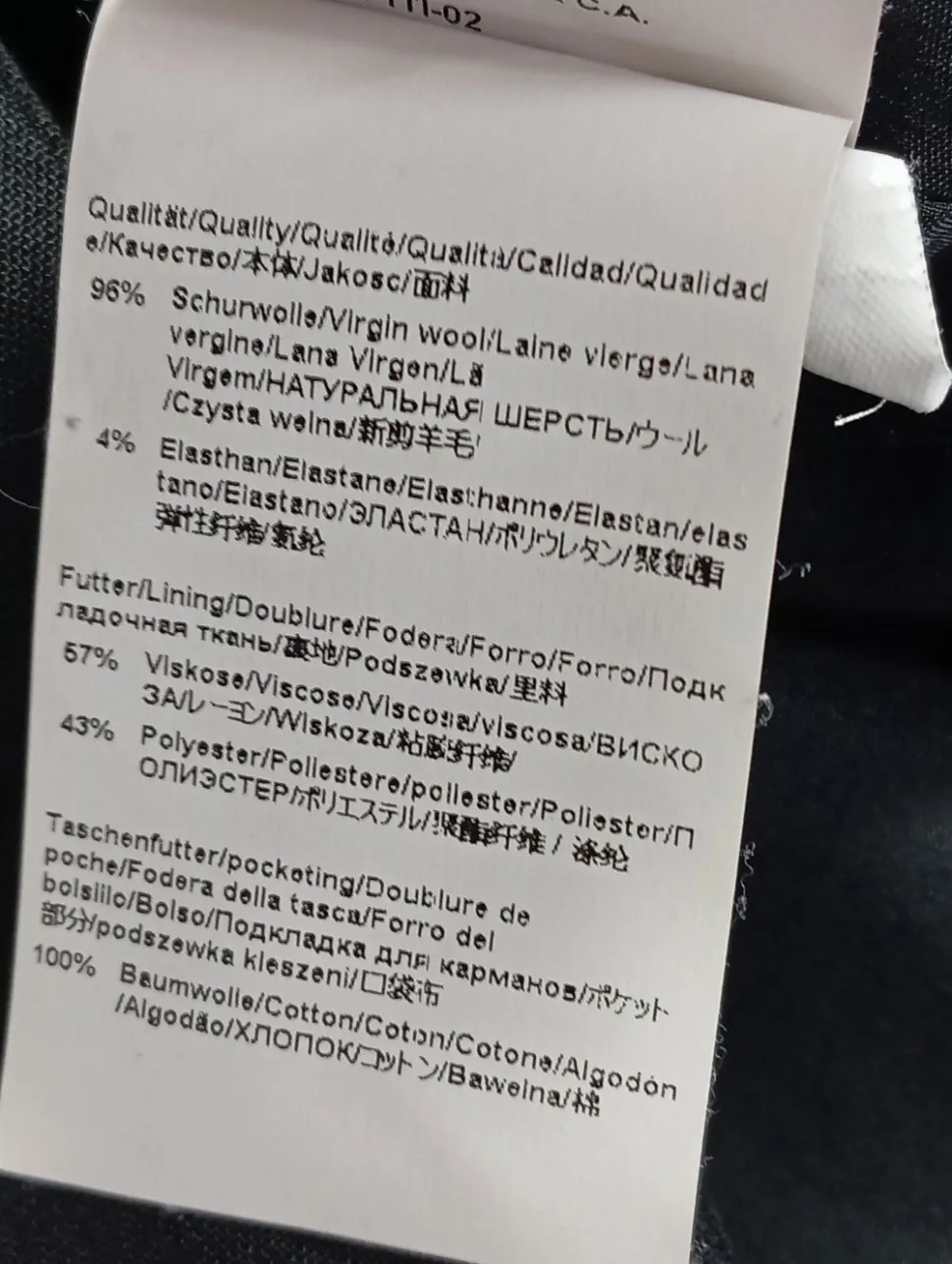 Long-Blazer Größe 34