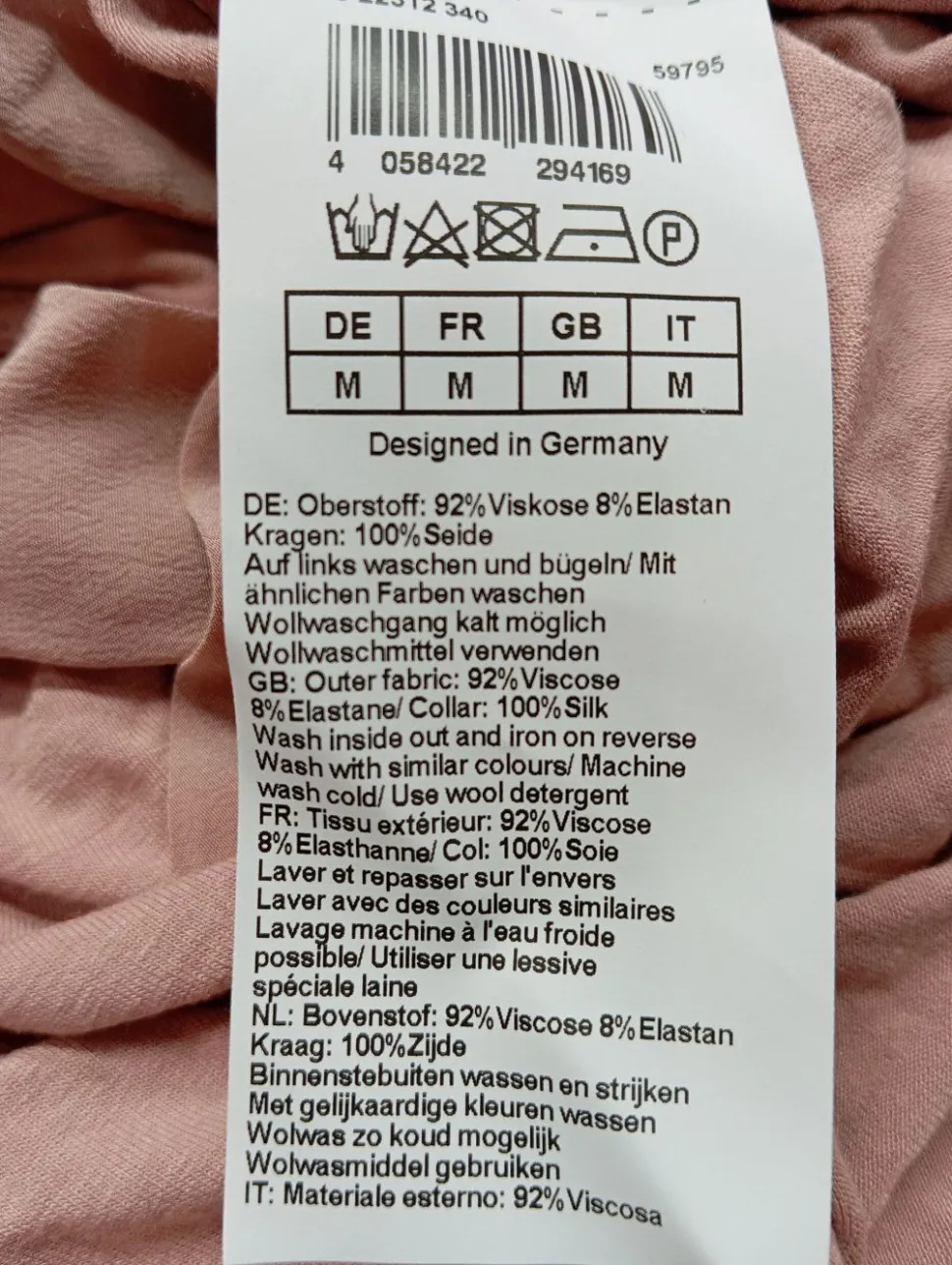 Longsleeve Größe 38