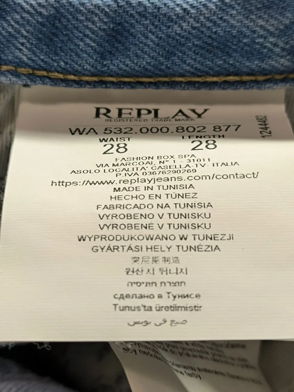 Mom-Jeans Größe 42