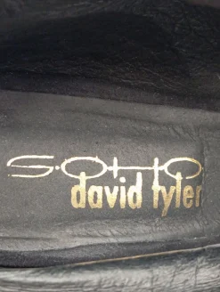 Peeptoe-Stiefeletten Größe 37