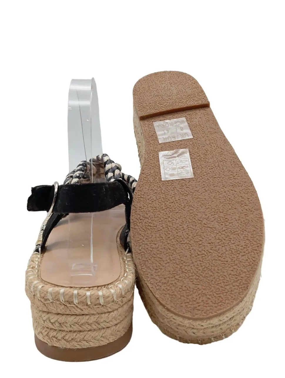 Plateau-Sandalen Größe 41