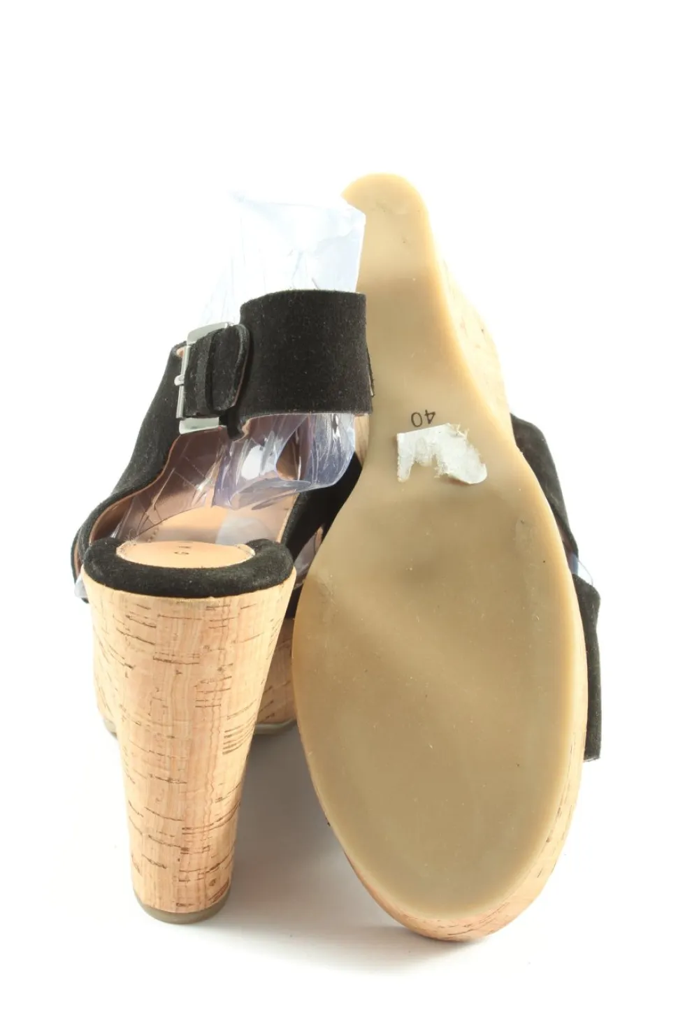 Plateau-Sandaletten Größe 40