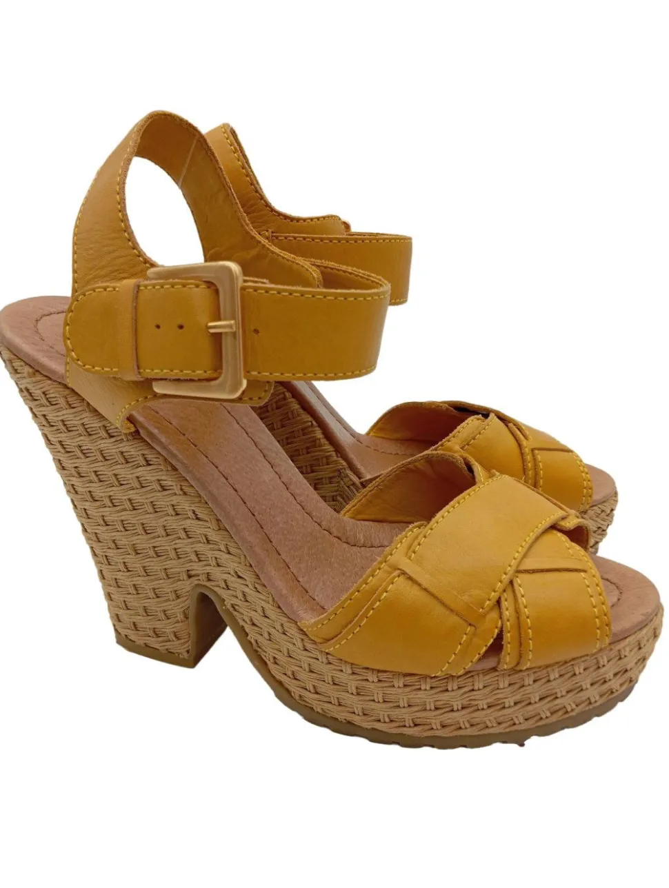 Plateau-Sandaletten Größe 41