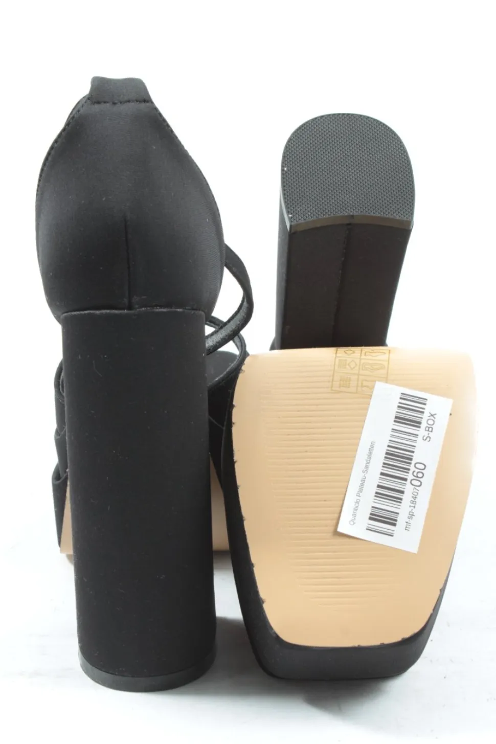 Plateau-Sandaletten Größe 39