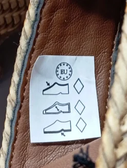 Plateau-Sandaletten Größe 38