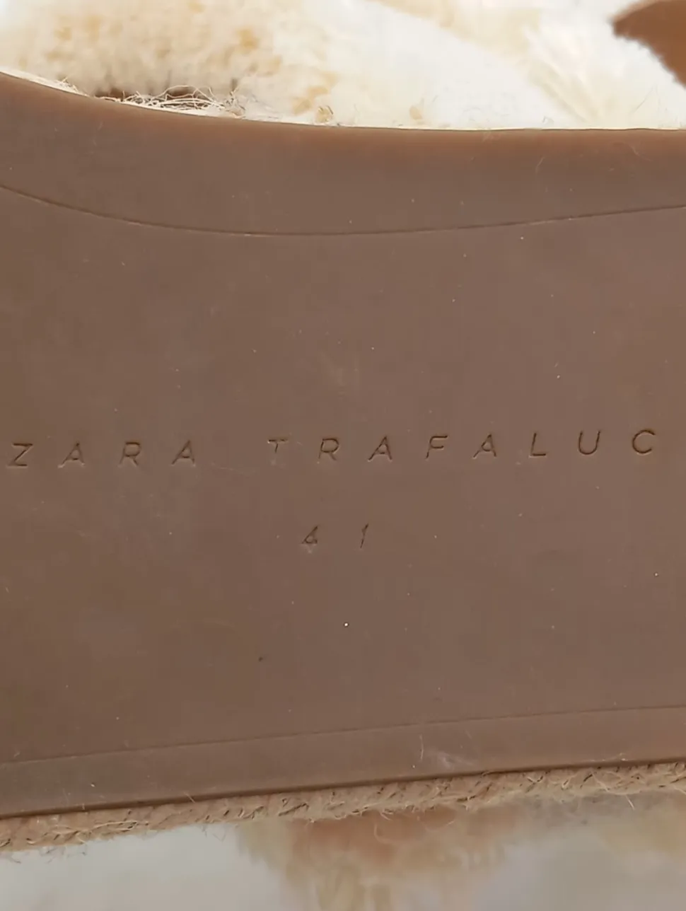 Plateau-Sandaletten Größe 41