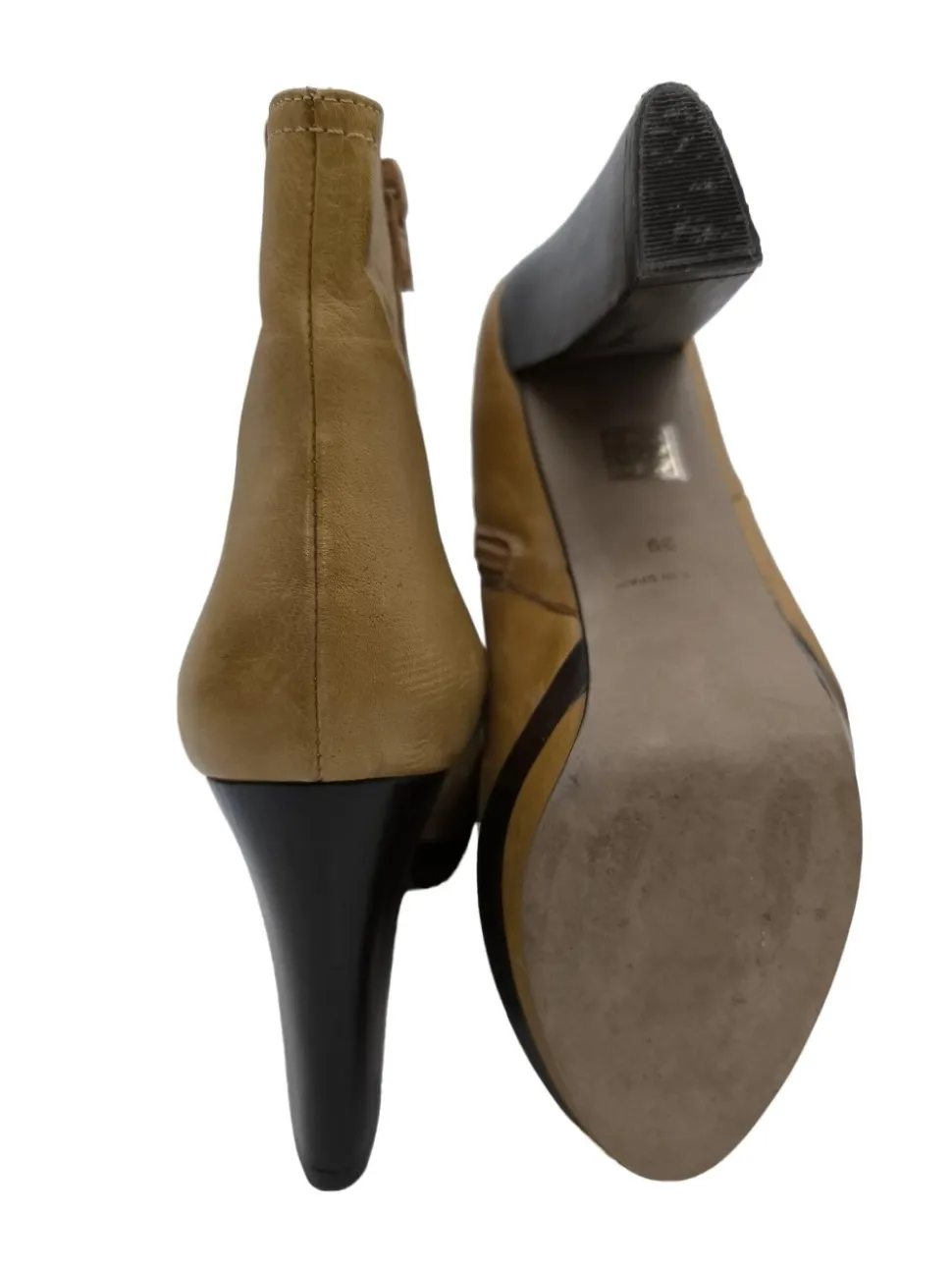 Reißverschluss-Stiefeletten Größe 39