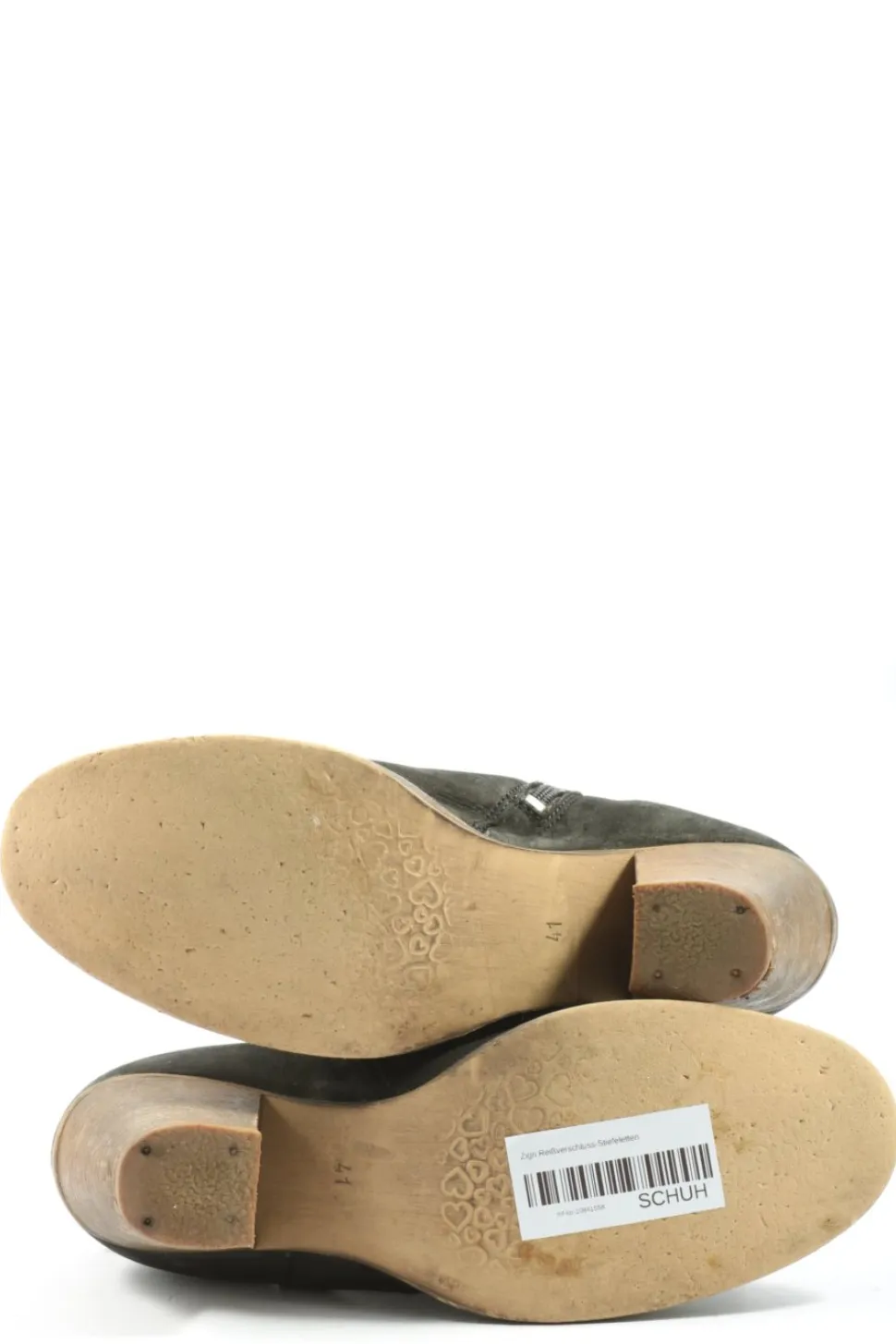 Reißverschluss-Stiefeletten Größe 41