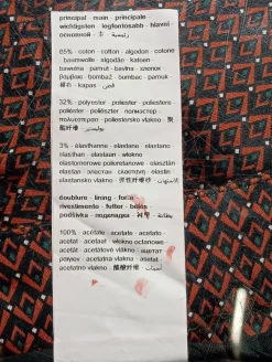 Röhrenhose Größe 42