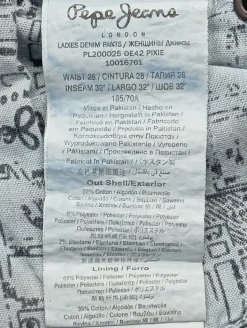 Röhrenjeans Größe 38