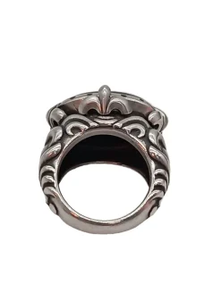 Ring mit Zierstein Größe 52