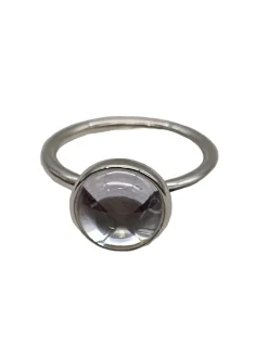 Ring mit Zierstein Größe 54