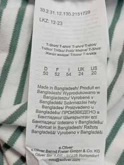 Ringelshirt Größe 50