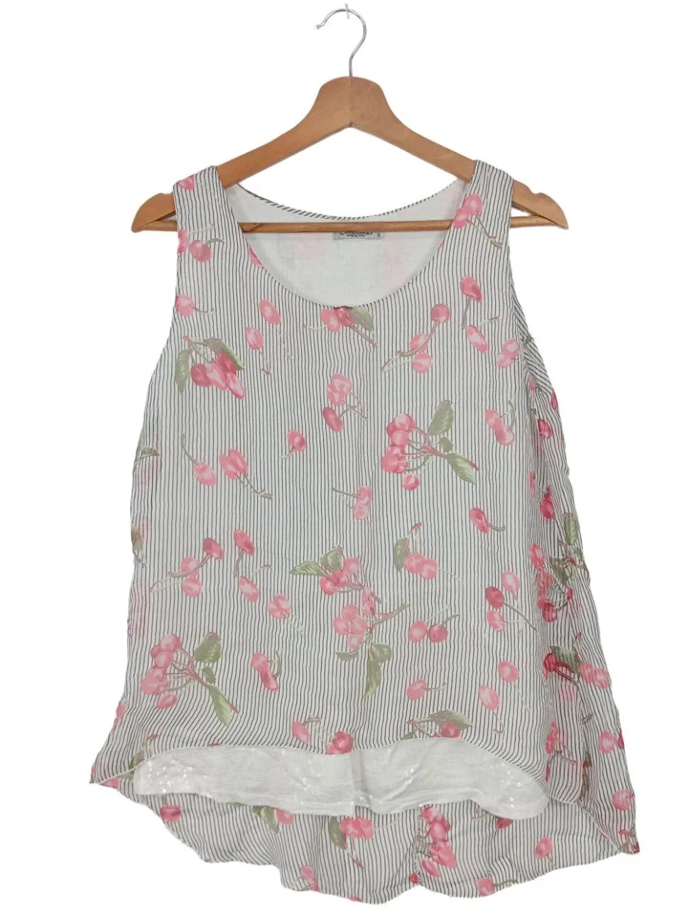 ärmellose Bluse Größe 36