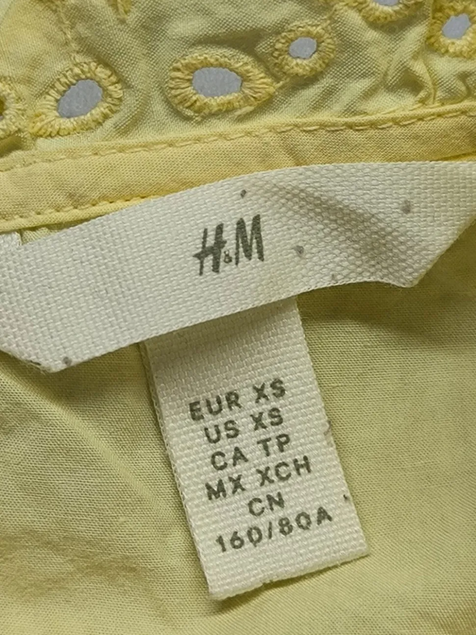 ärmellose Bluse Größe 34