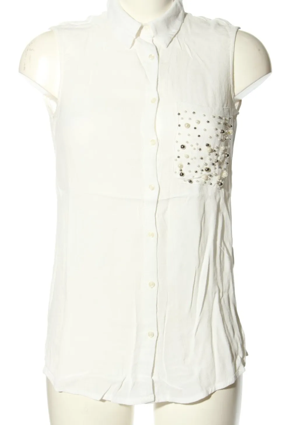 ärmellose Bluse Größe 34