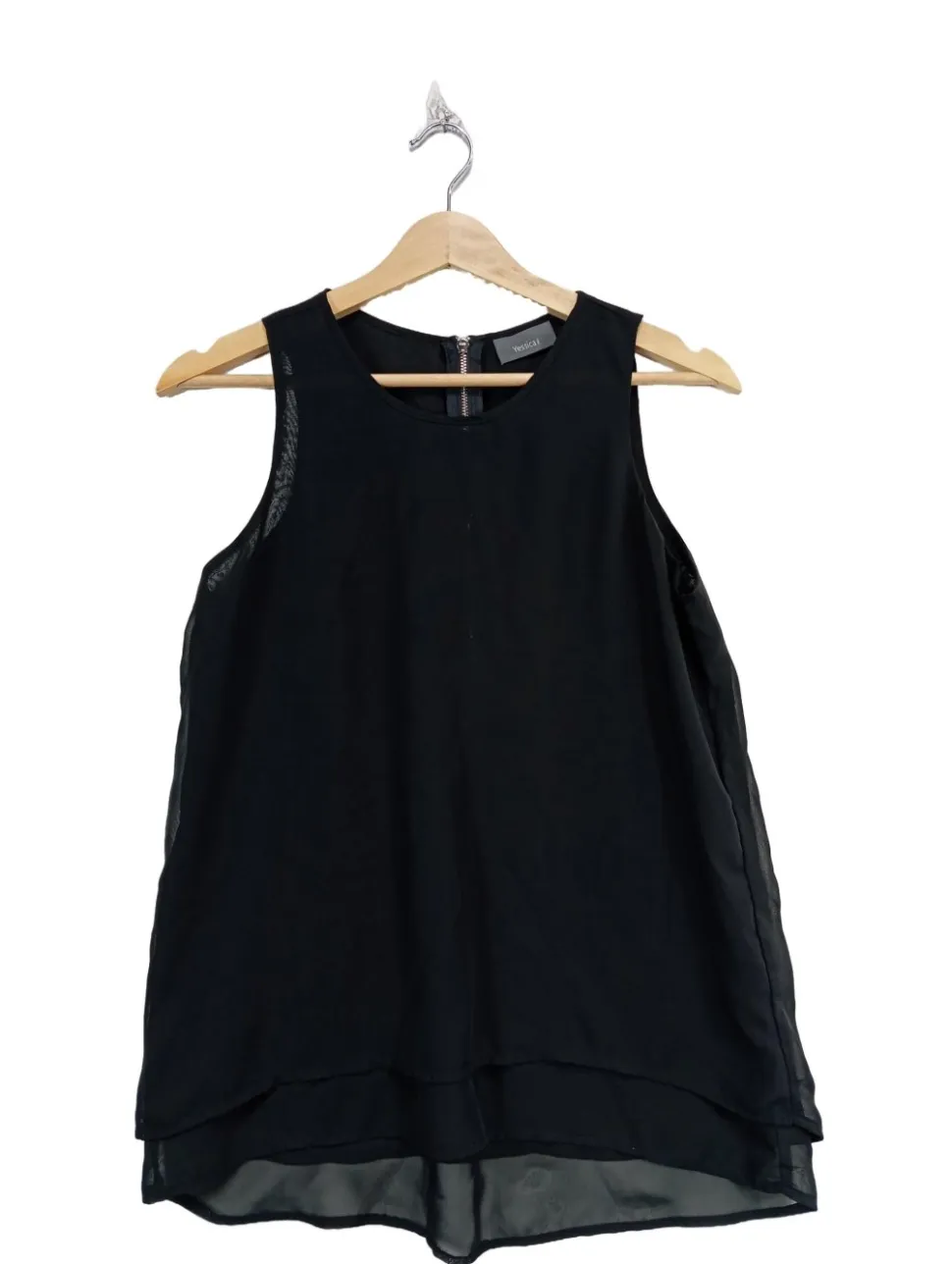 ärmellose Bluse Größe 36