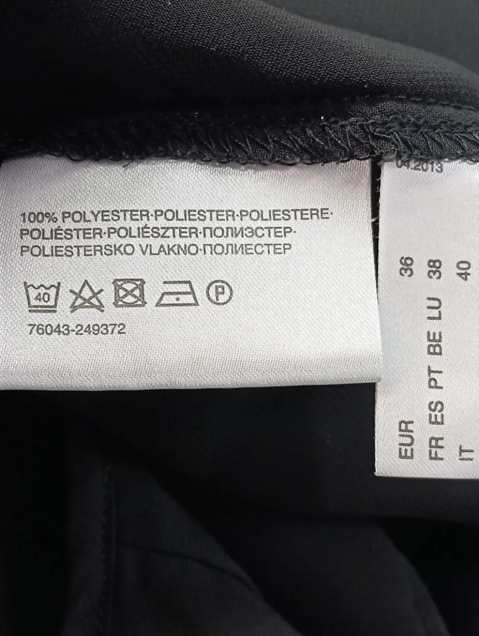 ärmellose Bluse Größe 36