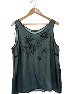 ärmellose Bluse Größe 44