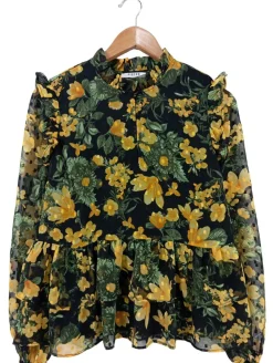 Rüschen-Bluse Größe 36