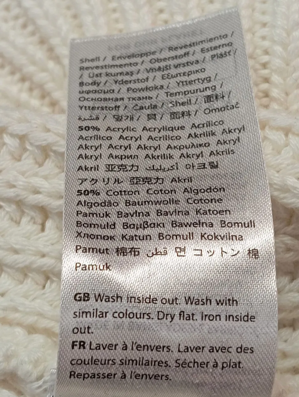 Rundhalspullover Größe 38