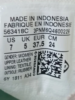 Schnürsneaker Größe 37,5