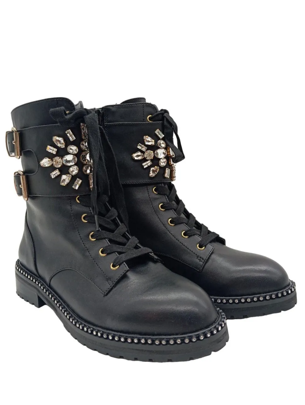 Schnür-Stiefeletten Größe 38